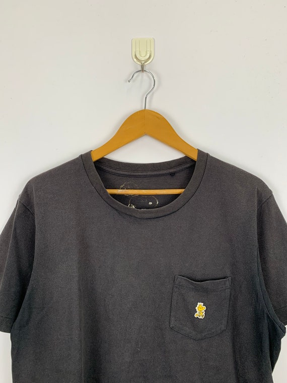 Vintage  Uniqlo X Kaws X Peanuts Single Pocket Te… - image 3