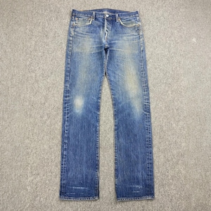 Size 36x35 Vintage Y2K Levis 501 Jeans Blue Faded High Waisted 2000s Levi&#39;s Distressed Jeans Levi&#39;s Straight Cut Jeans Levis Mom Jeans W36