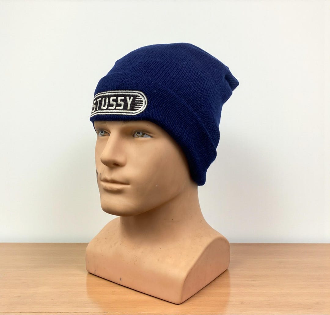 帽子 90s old stussy knit beanie Vintage 90's Stussy Classic Logo Rare Beanie Hat Stussy Hats | eBay