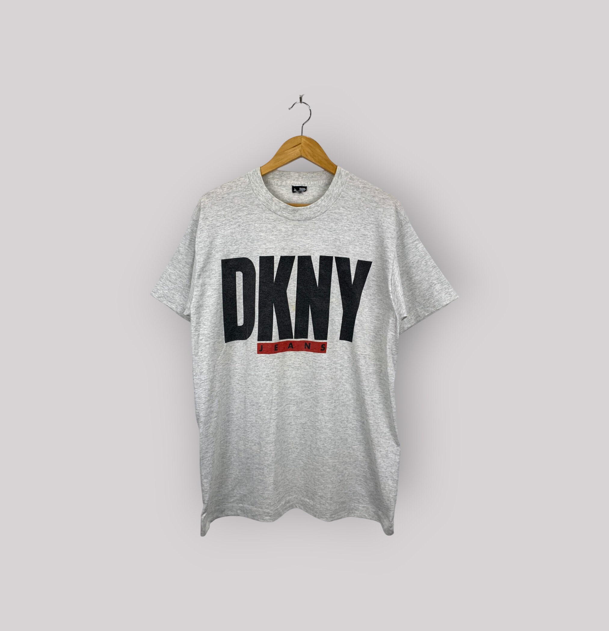 Vintage Y2K DKNY Big Central Logo Made in USA Tee Vintage 2000s
