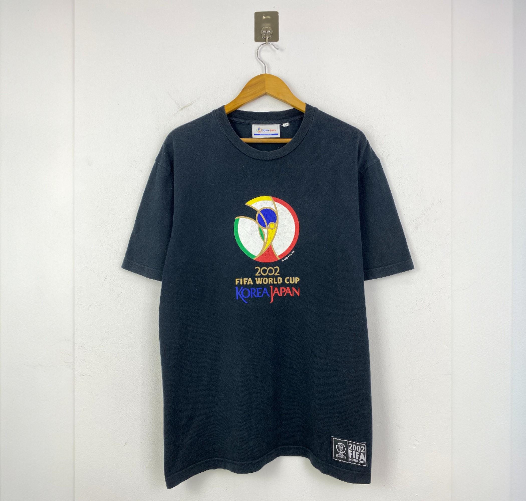 2002 FIFA World Cup Final Tシャツ 2002 Korea Japan FIFA World Cup Official Licensed T-Shirt