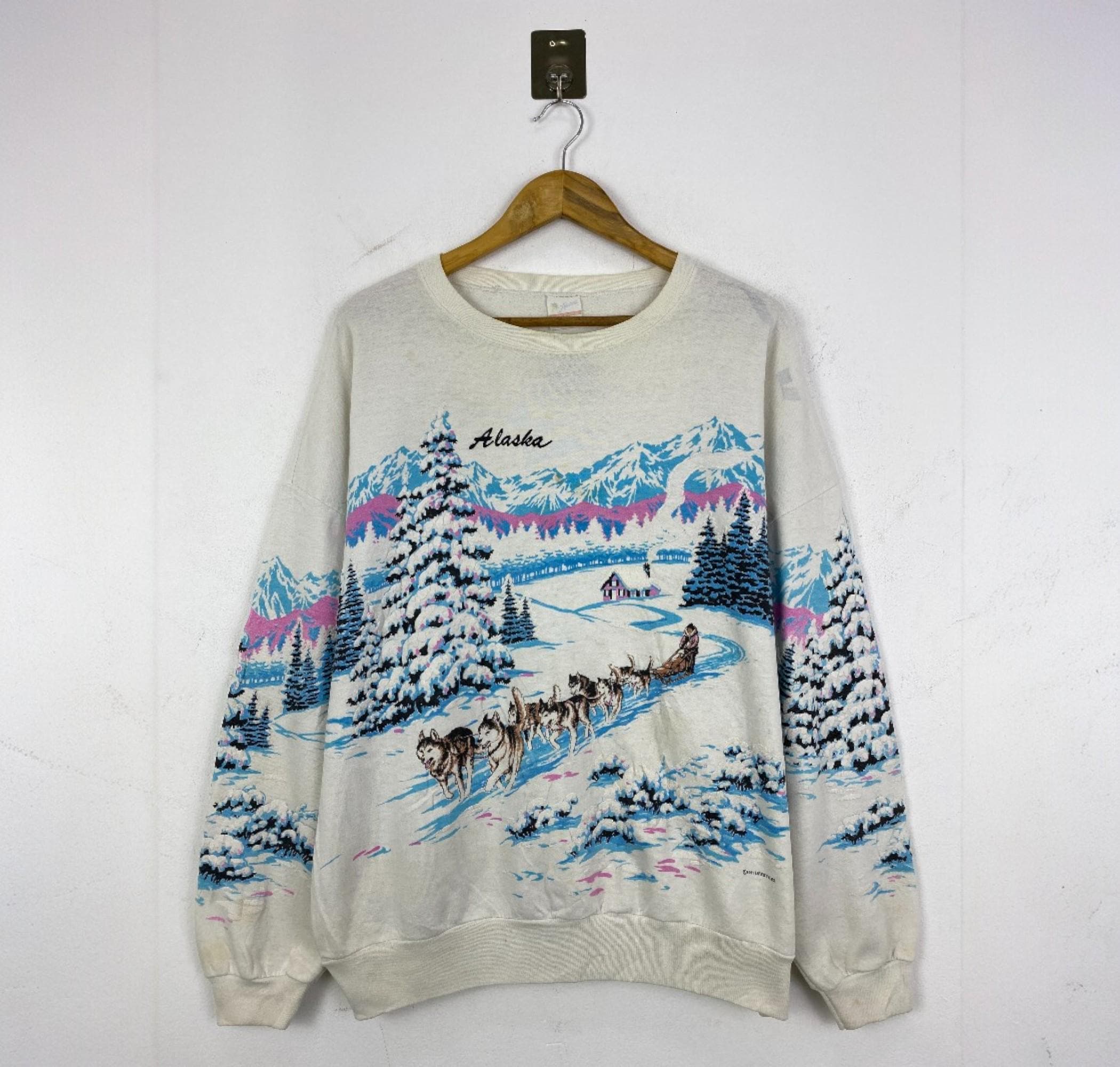 トップス 90's \"Busy Boys\" Print Sweat 90's 