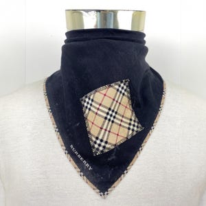 Vintage Burberry Handkerchief Burberrys Bandana Pocket Squares Neckerchief Headband Luxury Women Accessories Scarf Winter Gift for Him
