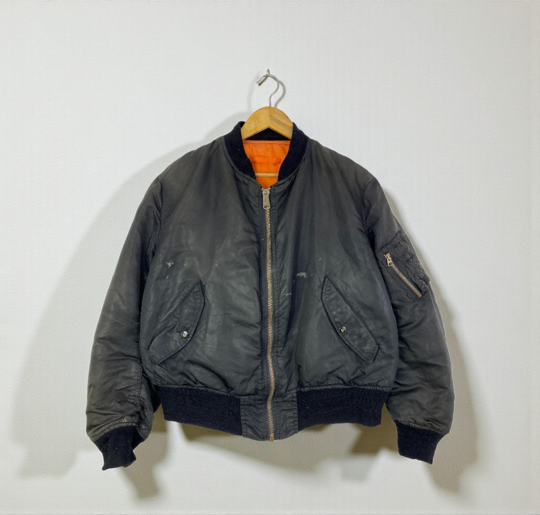 Vintage 60s/70s Alpha Industries MA-1 Flight Jacket | MIL-J-8279