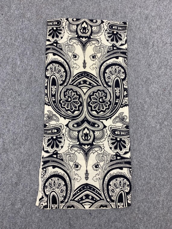 Vintage Codello Lambswool Scarf: Full Print Muffl… - image 4