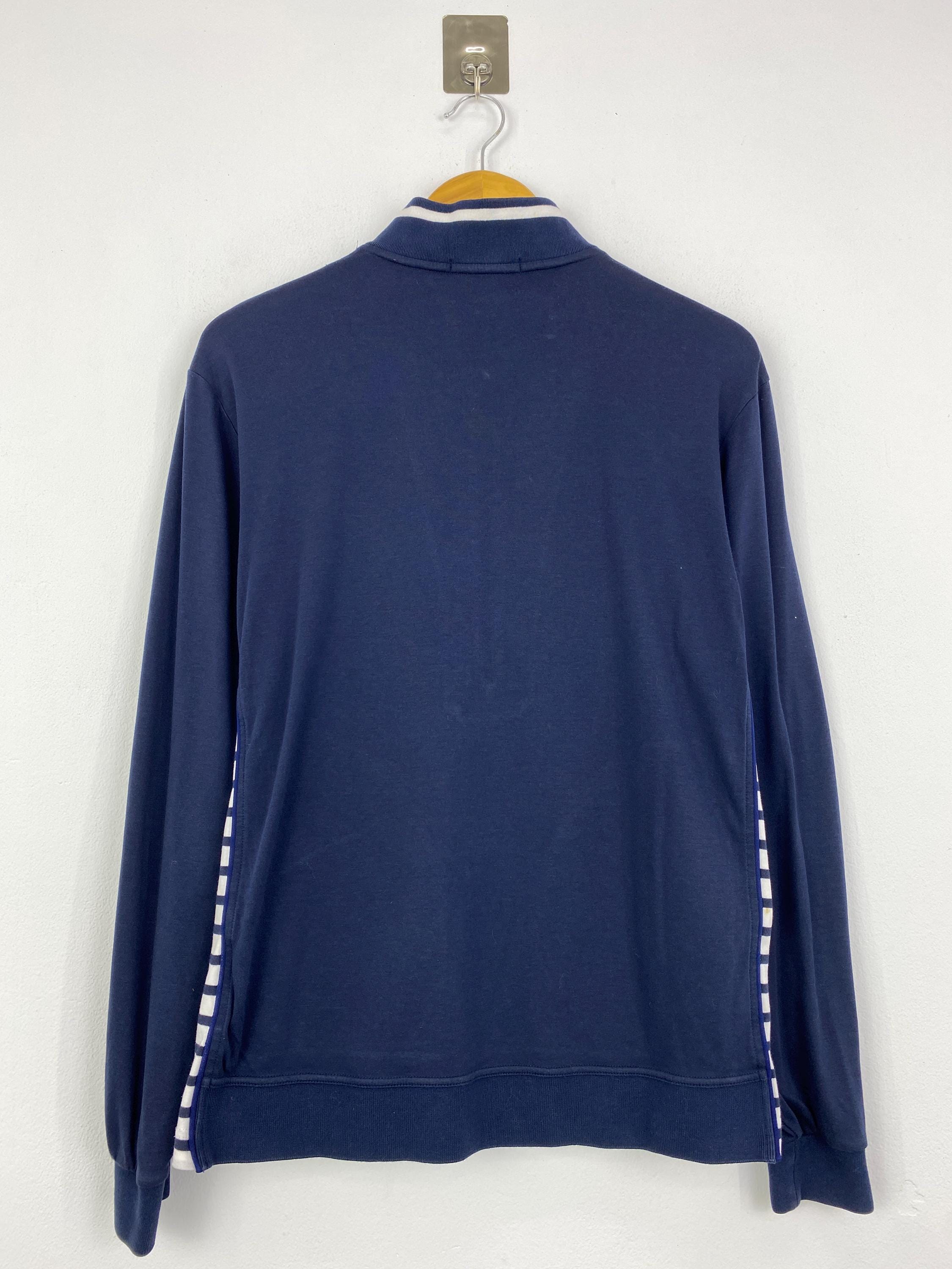 Vintage JC De CASTELBAJAC Half Zipper Sweatshirt Navy Blue