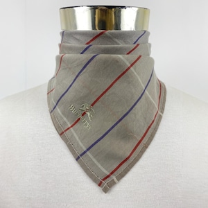 Vintage Burberry Handkerchief Burberrys Bandana Pocket Squares Neckerchief Headband Luxury Women Accessories Scarf Winter Gift for Him