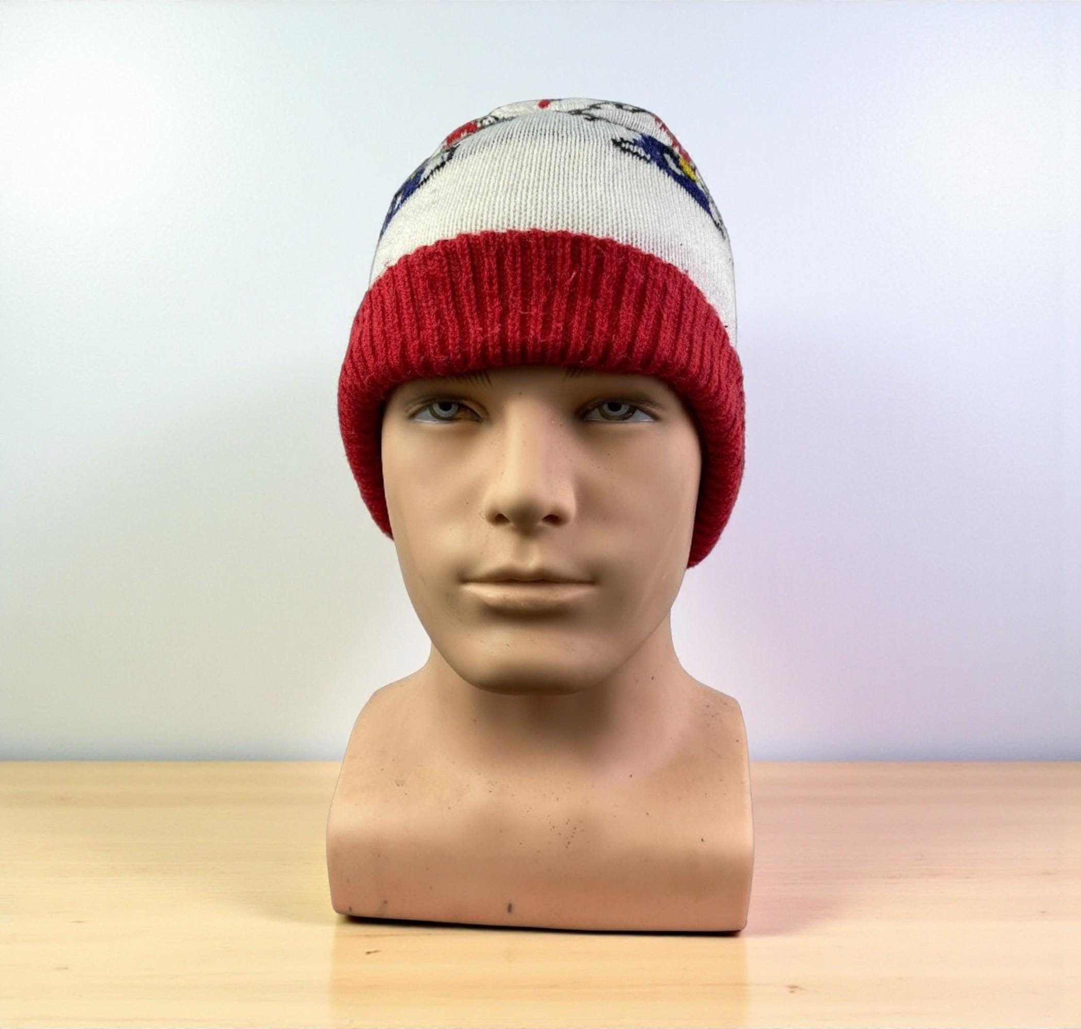VINTAGE 1976 Hello Kitty Beanie Hat | Sanrio Co. Ltd. Knit 