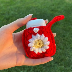 Crochet Airpods Holder, PHYSICAL PRODUCT, Crochet AirPods Case, Cute Gift İdea, Crochet Case, Christmas Gift, Gift For Lovers