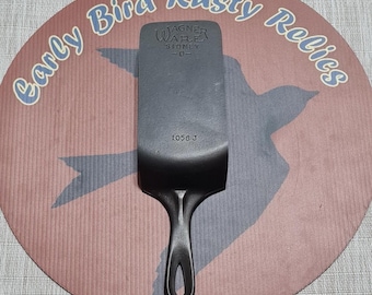 SPATULA! Wagner Ware Sidney -O- 1056 J #6 Cast Iron Skillet Repurposed Spatula