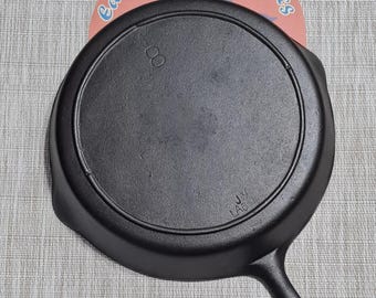 Lodge Three Notch #8 Cast Iron Skillet