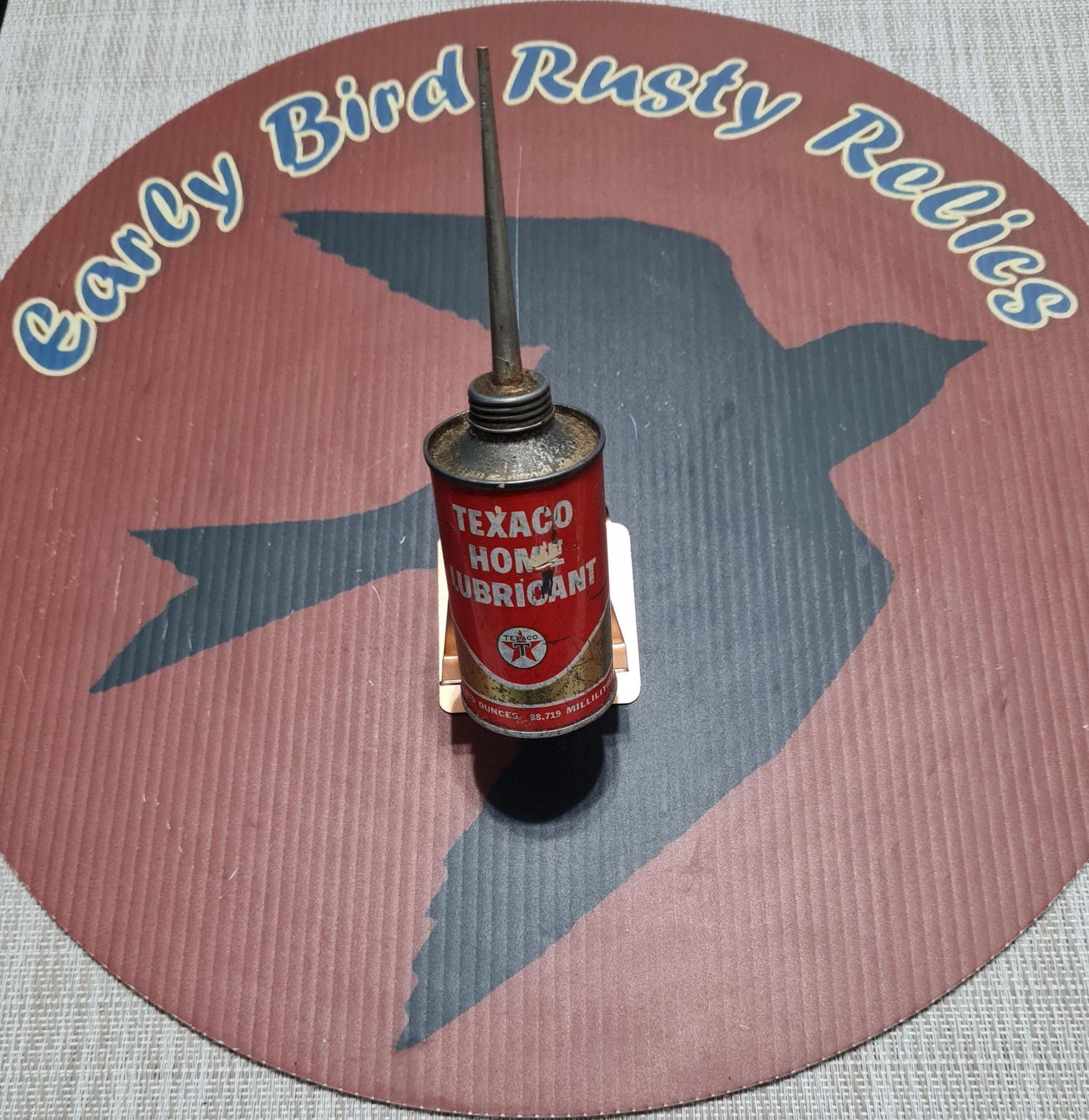 Vintage 1950's Texaco Home Lubricant Small Oil Can. - Etsy