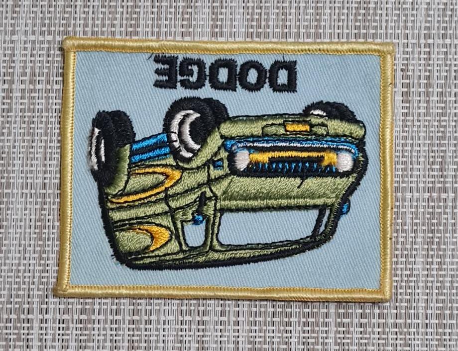 Vintage Dodge Embroidered Patch - Etsy