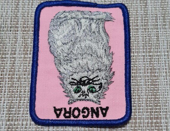 Vintage Angora Cat Patch - image 4