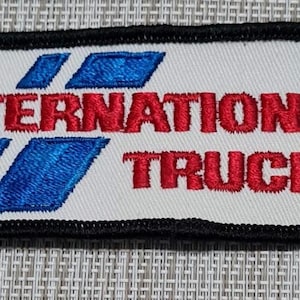 Vintage International Trucks Patch 4-3/4&quot; x 2&quot;