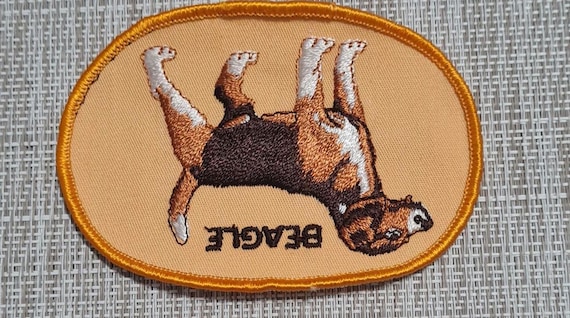 Vintage Beagle Dog Patch - image 5