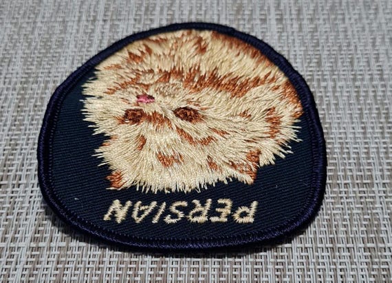 Vintage Persian Cat Patch - image 5