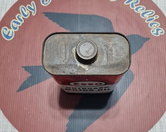 Vtg 1950s ESSO Outboard Motor Oil Can - Etsy