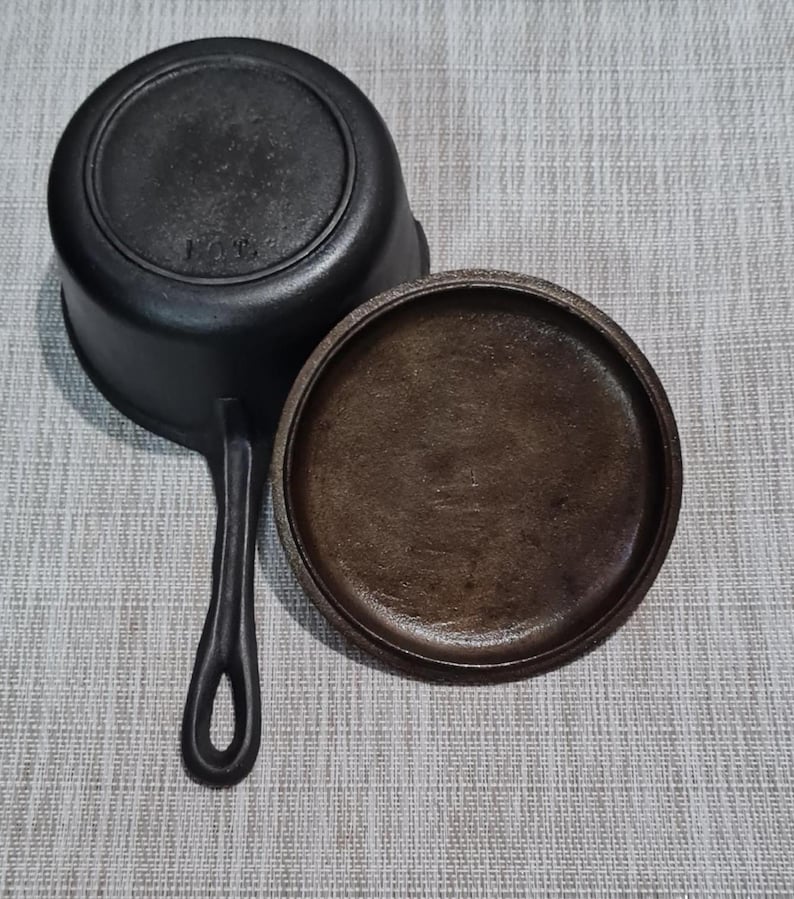 Range Stew BSR 1 Quart Stew Pan, Birmingham Stove and Range, Saucepan Cast Iron ...