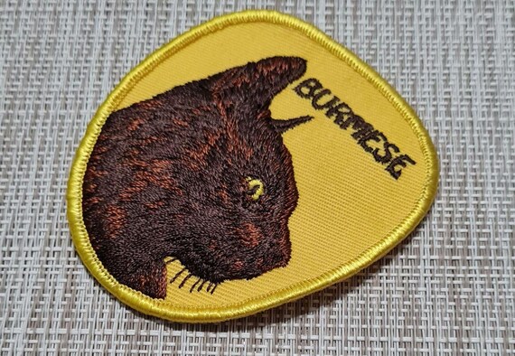 Vintage Burmese Cat Patch - image 2