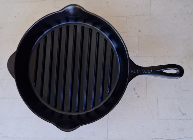 Rare Axford Broiler Combo Cast Iron Skillet Set Etsy