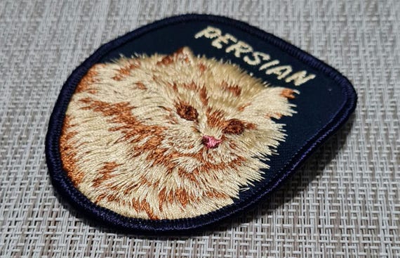 Vintage Persian Cat Patch - image 3