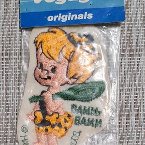 Vintage Bamm-Bamm Voyager Patch