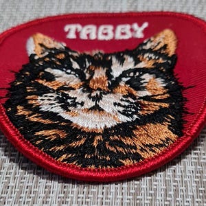 Vintage Tabby Cat Patch