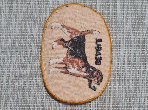 Vintage Beagle Dog Patch - image 7
