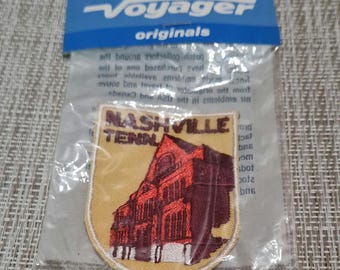 Vintage Nashville, Tennessee Embroidered Patch