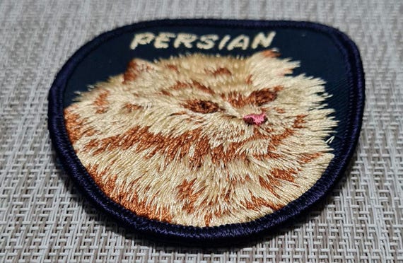 Vintage Persian Cat Patch - image 2