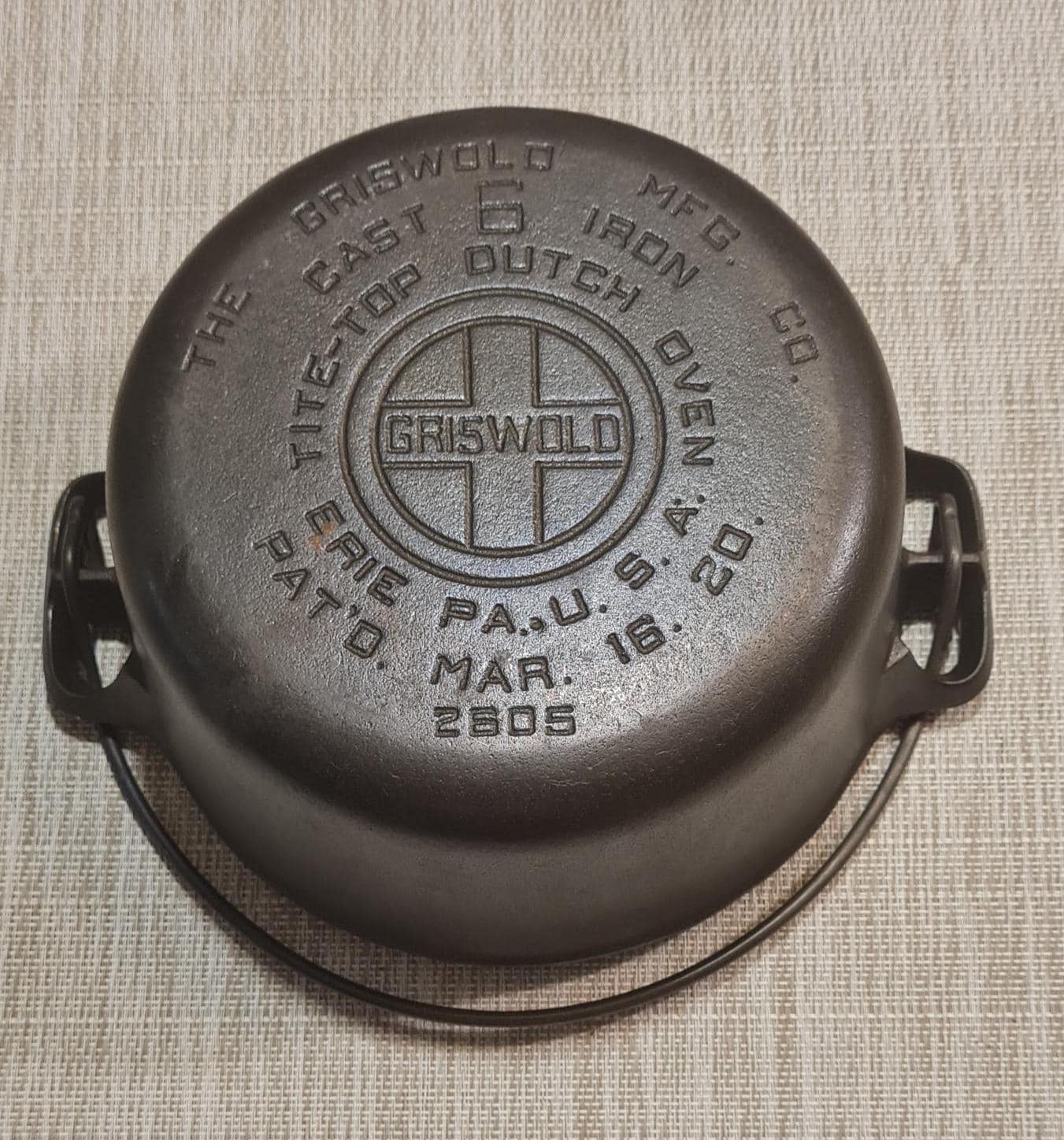 GRISWOLD グリスウォルド社 鋳鉄製 ビンテージ ワッフルメーカー NO7