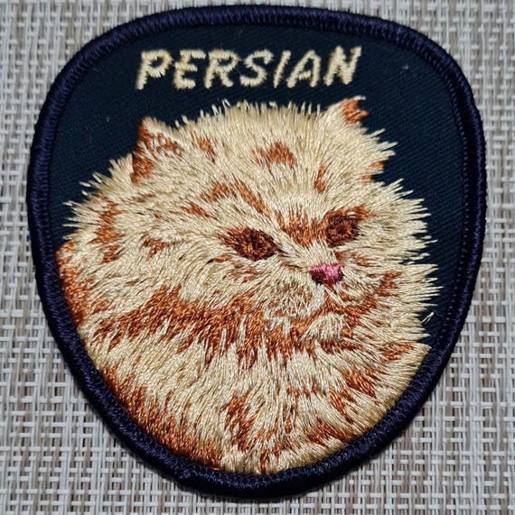 Vintage Persian Cat Patch - image 1
