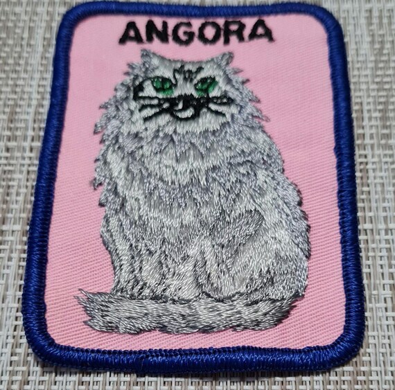 Vintage Angora Cat Patch - image 10