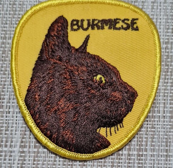 Vintage Burmese Cat Patch - image 1