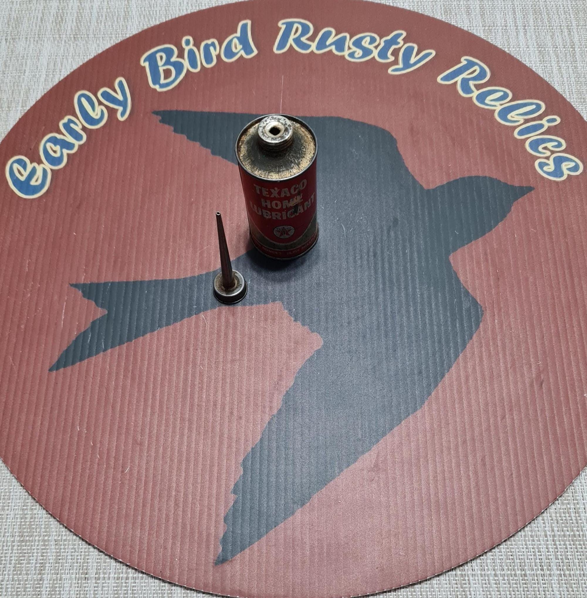 Vintage 1950's Texaco Home Lubricant Small Oil Can. - Etsy