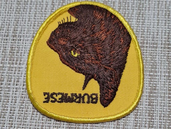 Vintage Burmese Cat Patch - image 4