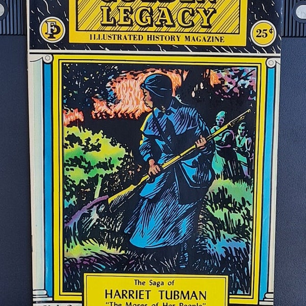 Golden Legacy Illustrated History Magazine #2 Harriet Tubman