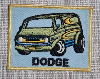 Vintage Dodge Embroidered Patch