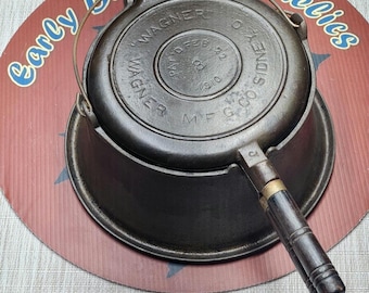 Wagner High Base Cast Iron Waffle Maker, MFG. Sidney -0- Pat. Feb. 22,1910