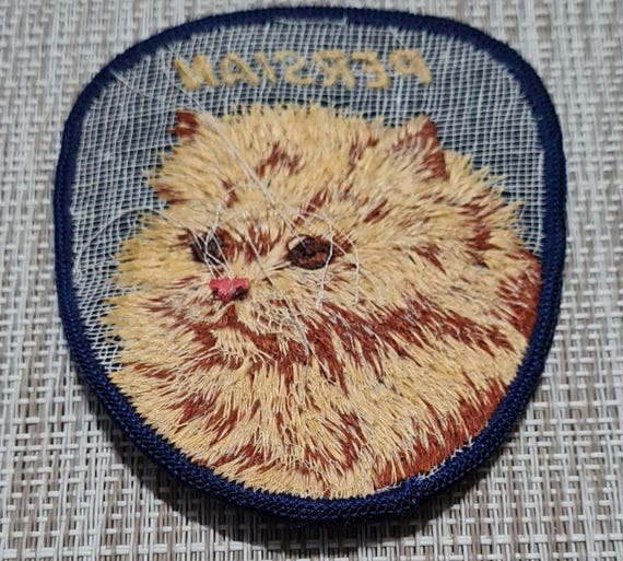 Vintage Persian Cat Patch - image 8