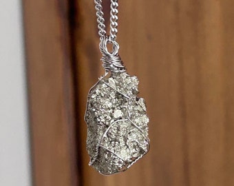 Pyrite necklace