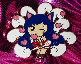 League Of Legends : Ahri The Lovely Fox Emaille Pin vergoldet