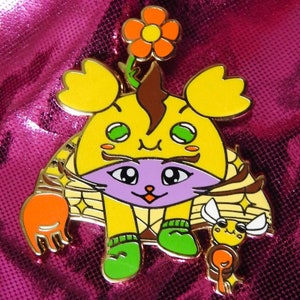 League Of Legends : Yuumi Gold Plated Enamel Pin