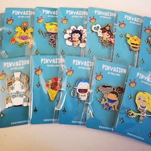 League Of Legends Golden Enamel Pins