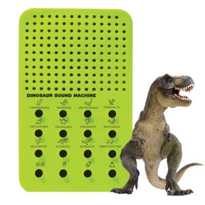 Dinosaur Noisemaker: 16 Dino Sounds - Electronic Sound Machine