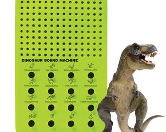Dinosaur Noisemaker: 16 Dino Sounds - Electronic Sound Machine