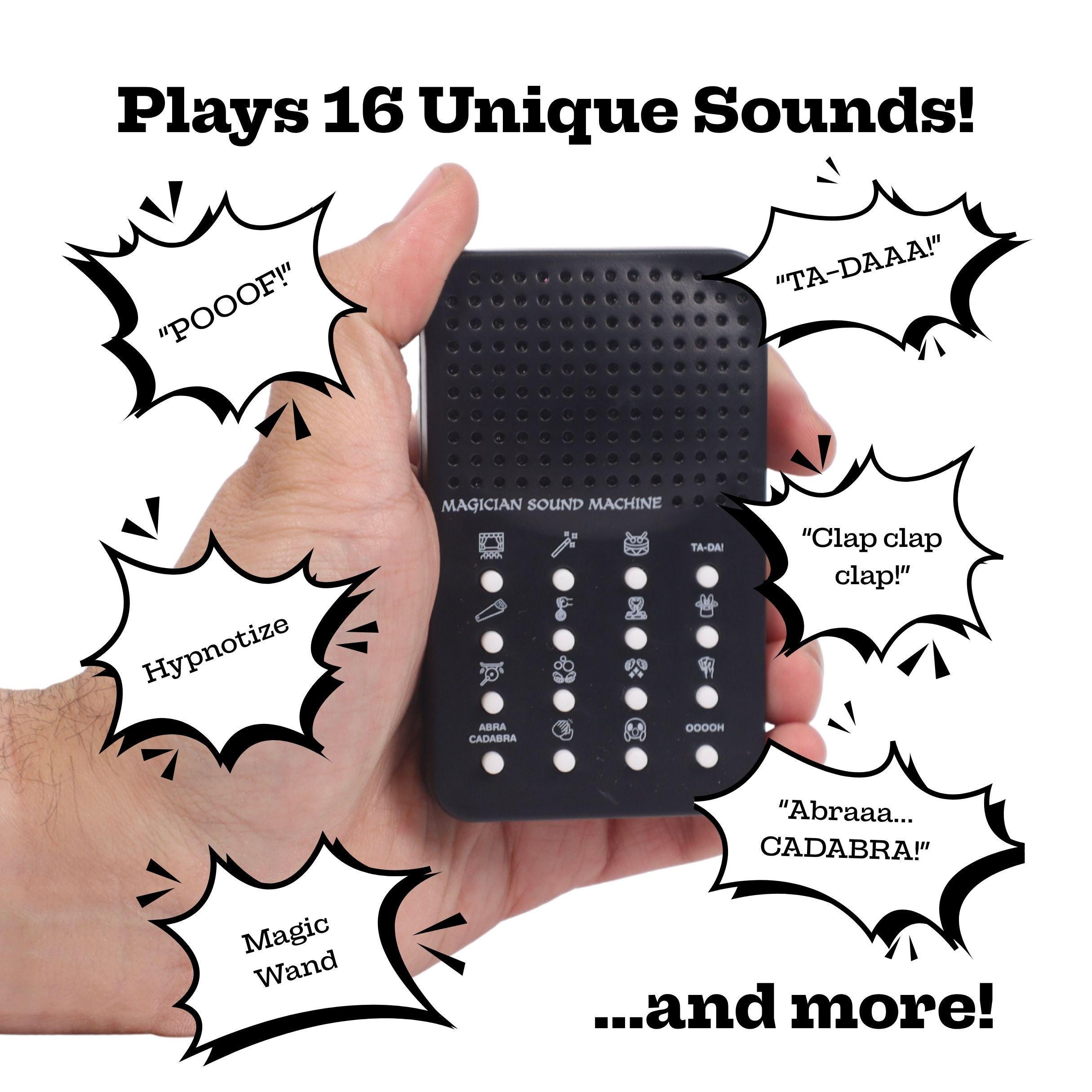 Quark Sound Machine Magician Sound Machine - Noisemaker With 16 Sounds - Etsy