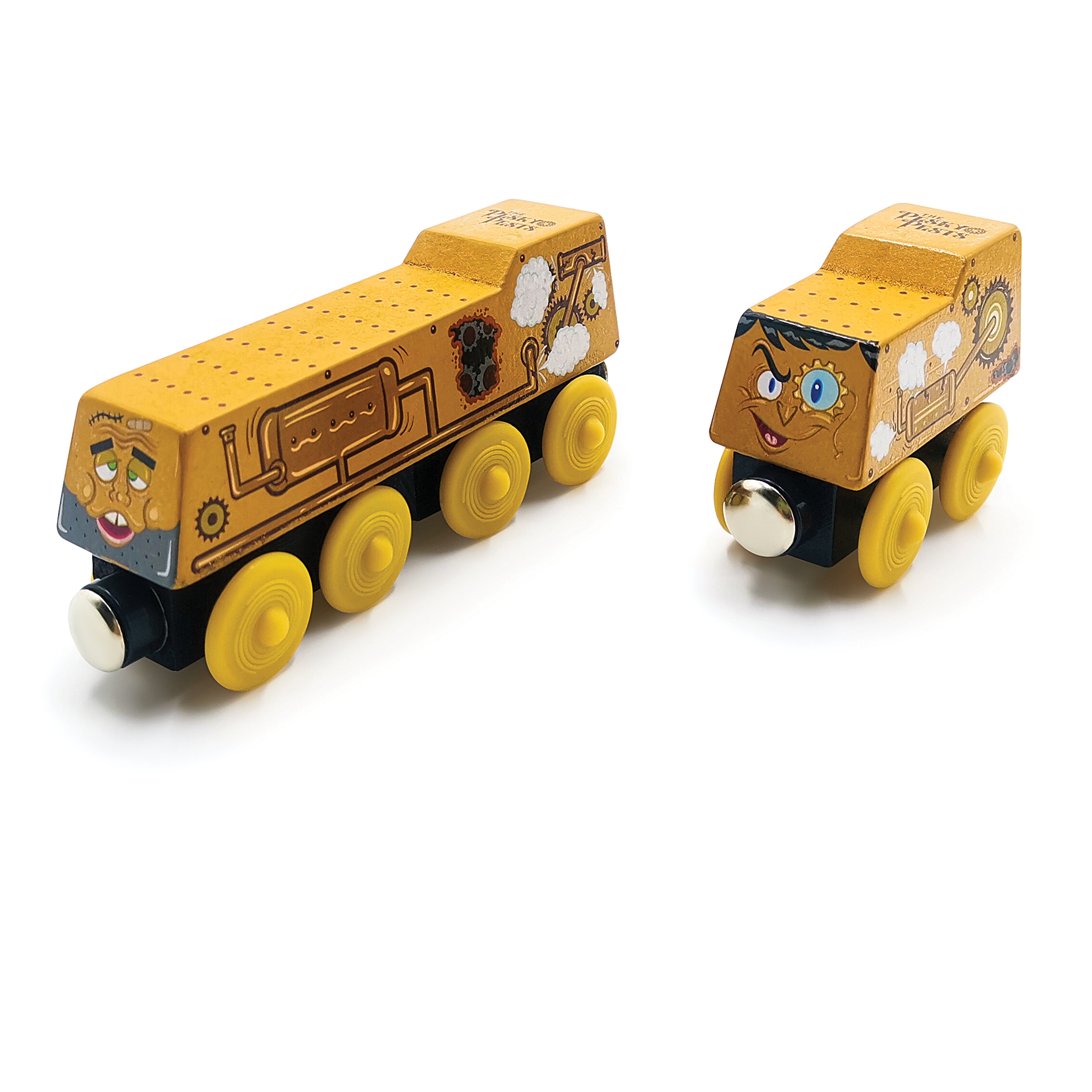 Zany Trains: Pesky Pests Wooden Train Set - Compatible - Etsy