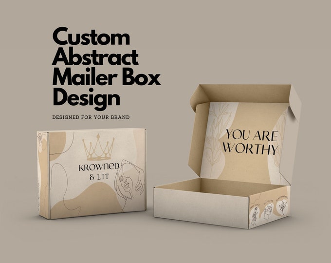 Custom Beauty Box Design Template: Printable Cosmetic Packaging ...